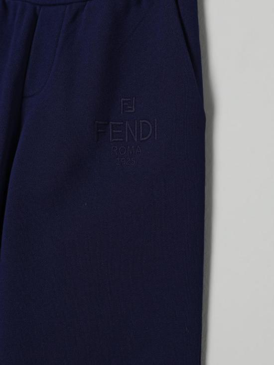25FW [키즈] 펜디 팬츠 JUF1435V0 F1I11 Navy - FENDI