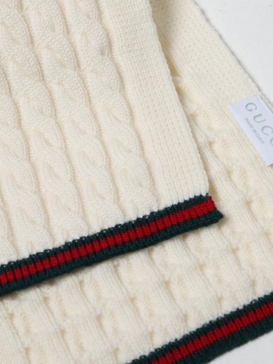 25FW [키즈] 구찌 스카프 8289134K206 9166 White - GUCCI