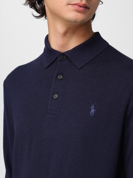 25FW 폴로 랄프로렌 폴로 티셔츠 710941104 001 Blue - POLO RALPH LAUREN