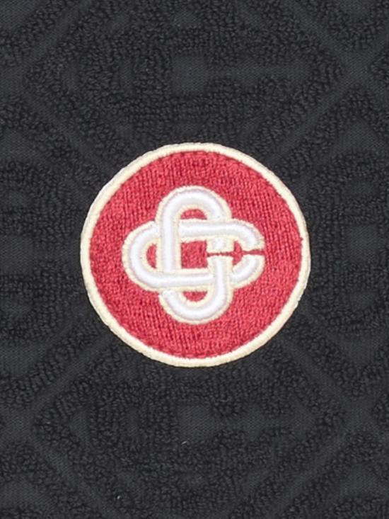 25FW 카사블랑카 숏팬츠 WPF25JTR272 01 Black - CASABLANCA