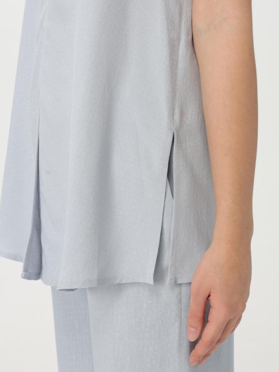 25FW 엠포리오 아르마니 민소매 티셔츠 EW000712AF12691 U9309 Blue 1 - EMPORIO ARMANI