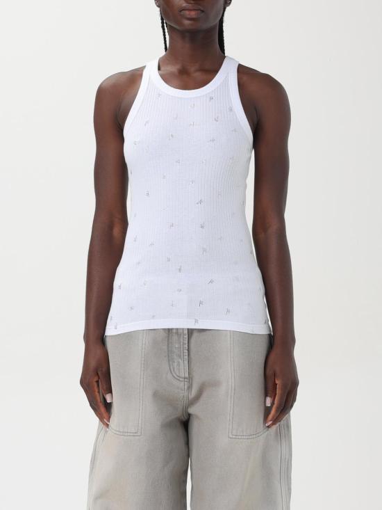 25FW 디 아티코 민소매 티셔츠 247WCT276J051L 480 White