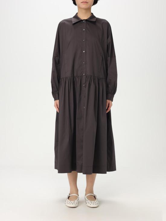 25FW 리비아나 콘티 롱 원피스 L5SK40 W260 Red