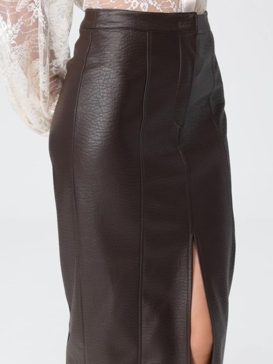 25FW 하니타 스커트 H G1007 4453 MORO Brown - HANITA