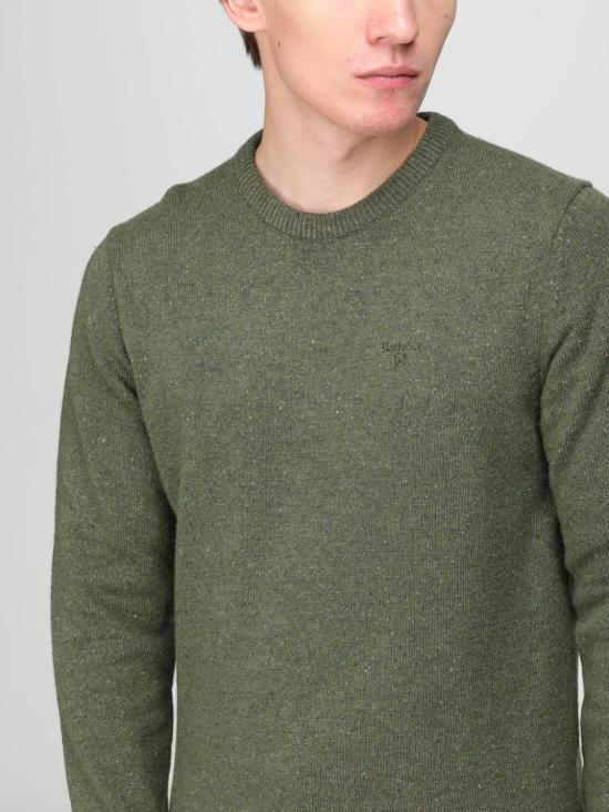 25FW 바버 스웨터 MKN0844 GN91 Green - BARBOUR