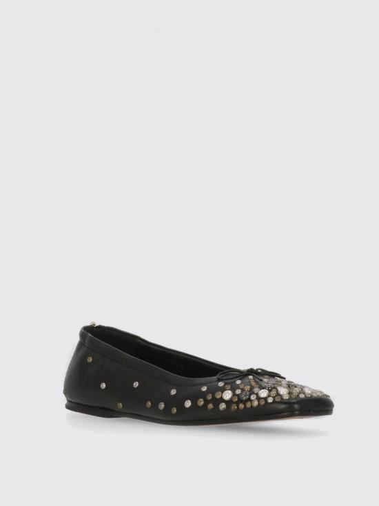 25FW 골든구스 플랫 슈즈 GWF00867F00761290100 Black - GOLDEN GOOSE