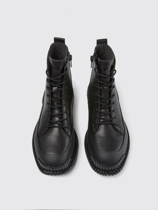 25FW 캠퍼 픽스 레이스업 앵클 부츠 K400388 005 PIX 0 Black - CAMPER