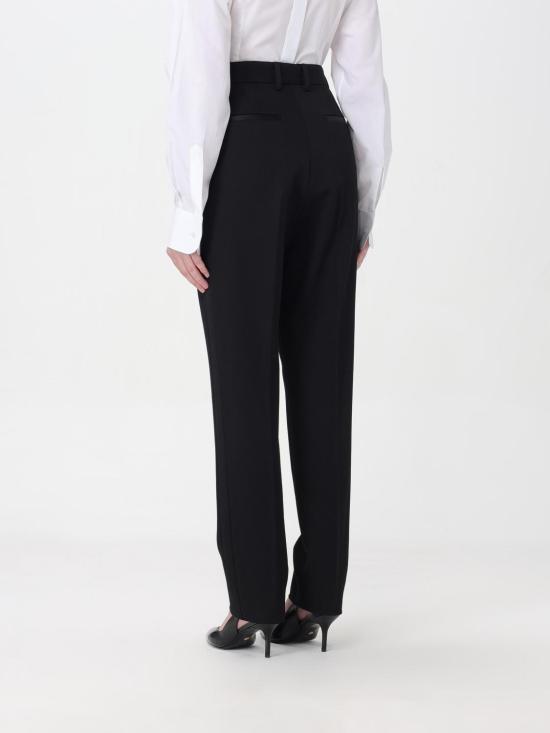 25FW 돌체앤가바나 스트레이트 팬츠 FTAM0TFU28J N0000 Black - DOLCE & GABBANA