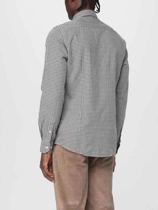 25FW 바버 셔츠 MSH5027 BR17 Black - BARBOUR