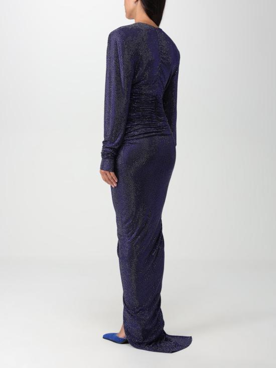 25FW 알렉산드레 보티에 롱 원피스 231DR1556B JAPANESE Blue - ALEXANDRE VAUTHIER