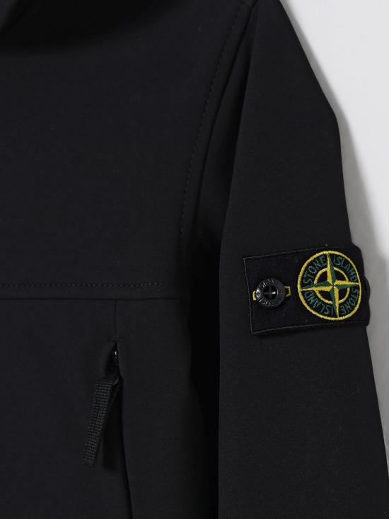 25FW [키즈] 스톤 아일랜드 캐주얼 자켓 Q100001S0B22 V0029 Black - STONE ISLAND