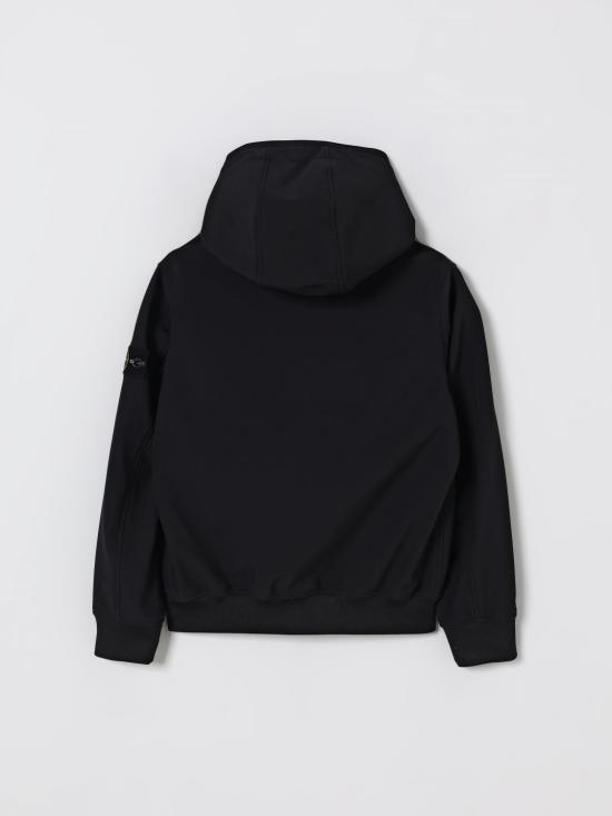 25FW [키즈] 스톤 아일랜드 캐주얼 자켓 Q100001S0B22 V0029 Black - STONE ISLAND