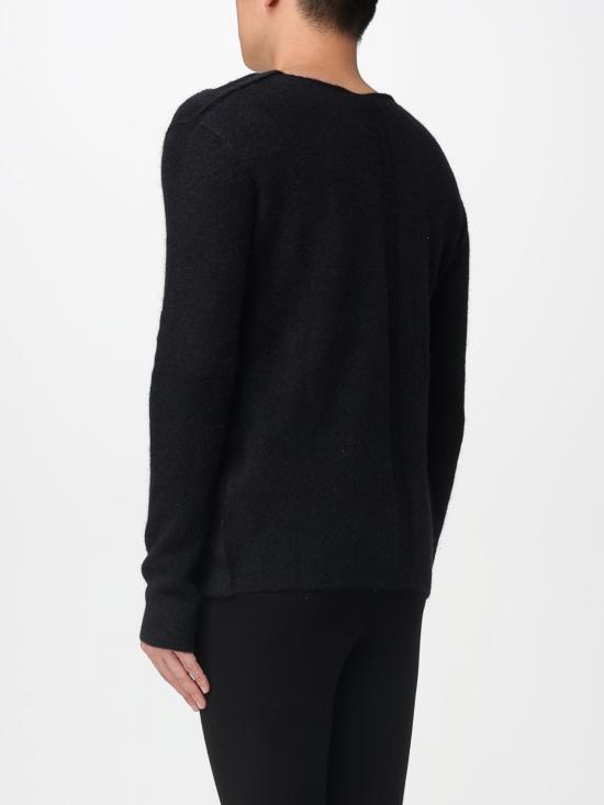 25FW 릭 오웬스 스웨터 RU02E1670KGRIDP 09 Black - RICK OWENS