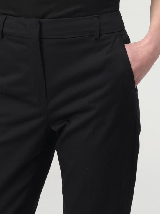 25FW 막스마라 스트레이트 팬츠 2511131142600 003 Black - MAX MARA