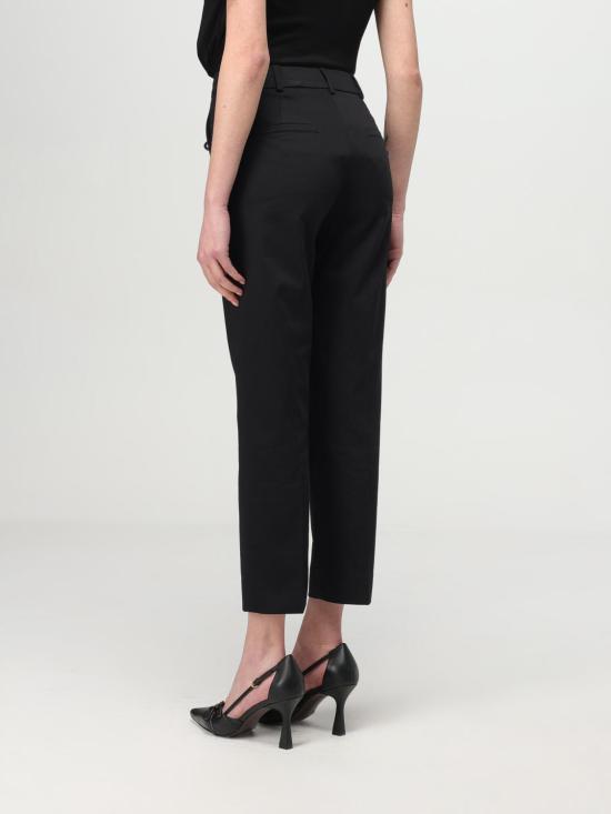 25FW 막스마라 스트레이트 팬츠 2511131142600 003 Black - MAX MARA