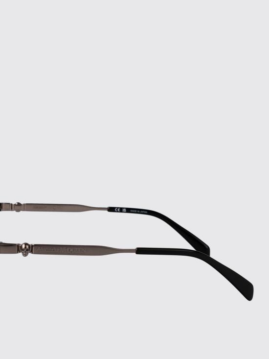 26SS 알렉산더 맥퀸 안경 AM0459O 001 Grey - ALEXANDER MCQUEEN