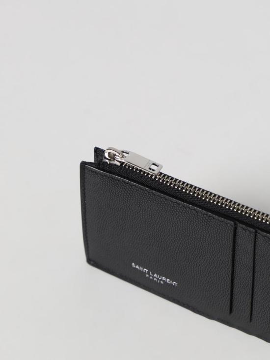 26SS 생로랑 남성지갑 609362BTY0N 1000 Black - SAINT LAURENT
