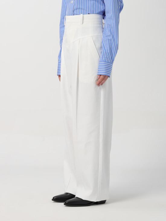 25FW 이자벨마랑 팬츠 PA0270FBB1F04I 20WH White - ISABEL MARANT