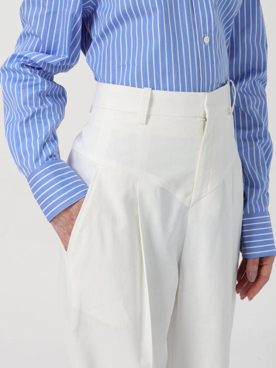 25FW 이자벨마랑 팬츠 PA0270FBB1F04I 20WH White - ISABEL MARANT