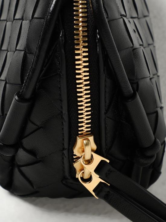 26SS 보테가베네타 인트레치아토 콘서트 파우치 794258VCPP1 8425 Black - BOTTEGA VENETA
