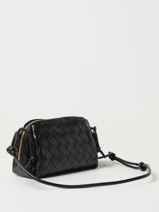 26SS 보테가베네타 인트레치아토 콘서트 파우치 794258VCPP1 8425 Black - BOTTEGA VENETA