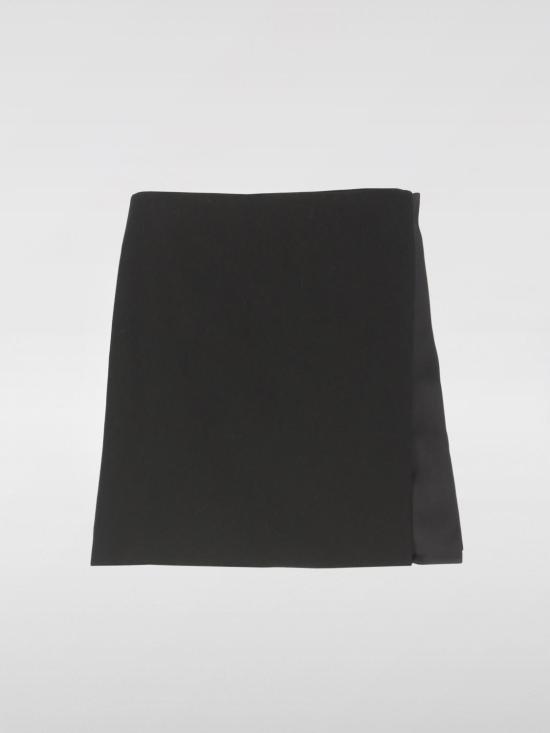 25FW 카사블랑카 스커트 WPF25SK157 01 Black - CASABLANCA