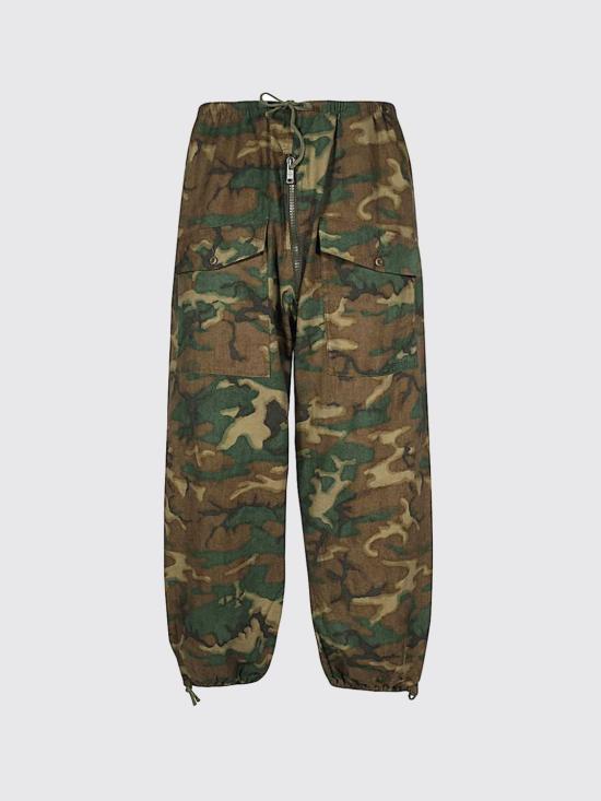 25FW 지방시 스트레이트 팬츠 BM51AS1YDA 246 Military