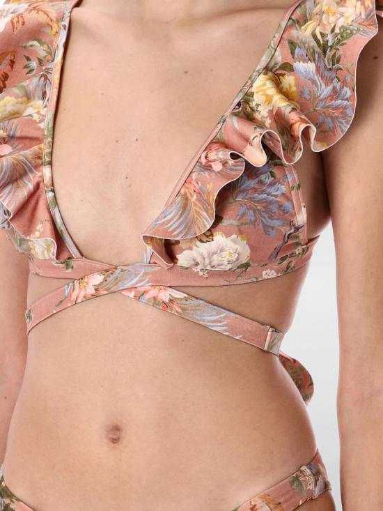 25FW 짐머만 원피스 수영복 2505WRS253 TRPOASPNK Pink - ZIMMERMANN