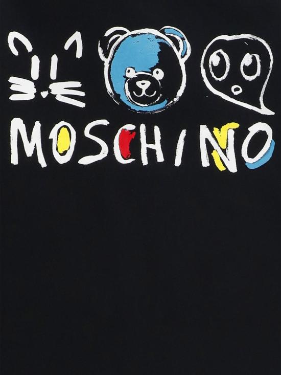 25FW [키즈] 모스키노 원피스 HDV0H0LCA77 60100 Blue - MOSCHINO