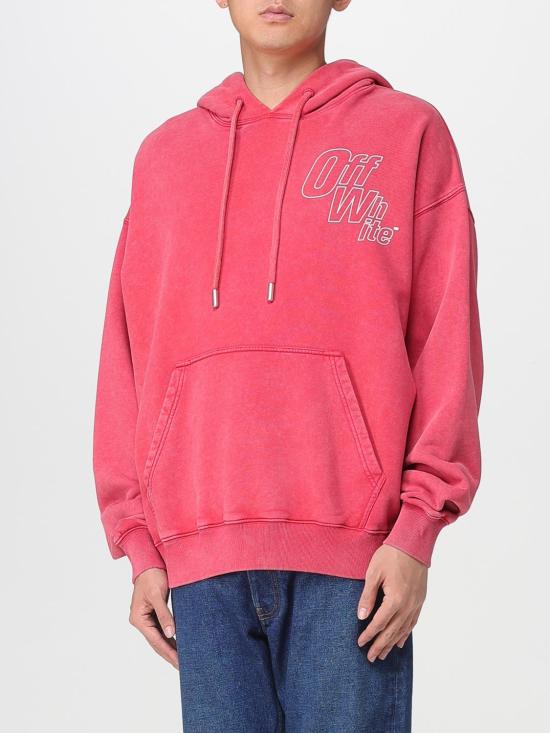 25FW 오프화이트 긴팔 티셔츠 OMBB085F25FLE00K 2601 Multicolor - OFF WHITE