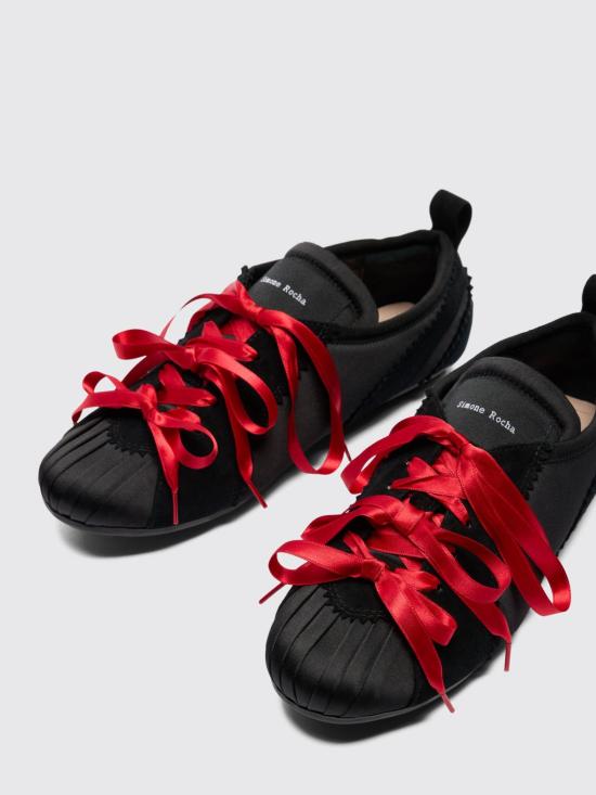25FW 시몬로샤 스니커즈 BPT40755 BLACKRED Black - SIMONE ROCHA