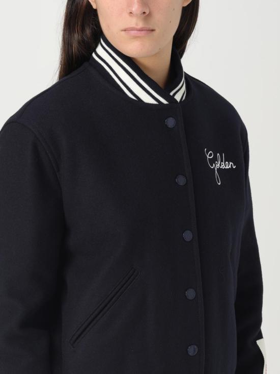 26SS 골든구스 봄버 자켓 GWP00832P00061850486 Black - GOLDEN GOOSE