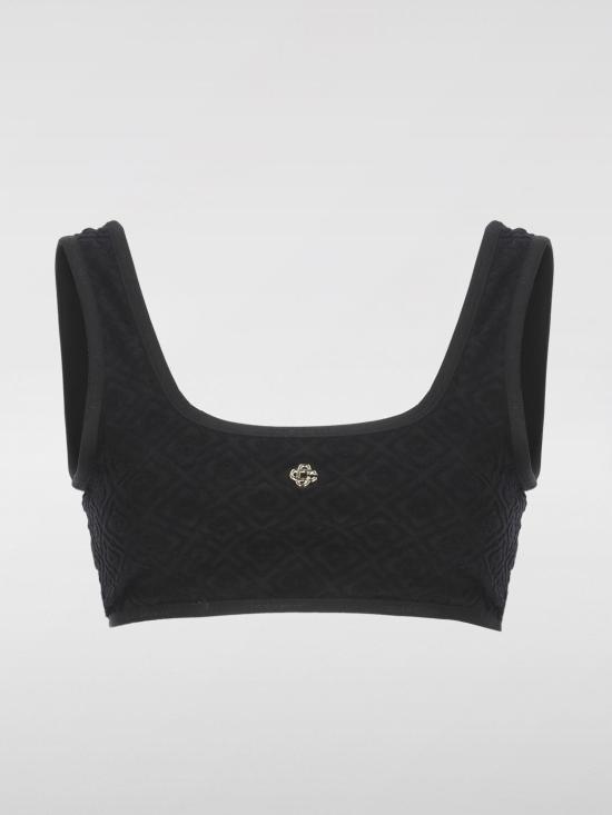 25FW 카사블랑카 트레이닝 티셔츠 WPF25SWM008 01 Black - CASABLANCA