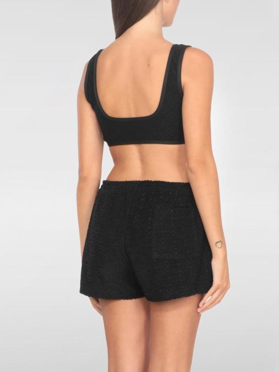 25FW 카사블랑카 트레이닝 티셔츠 WPF25SWM008 01 Black - CASABLANCA