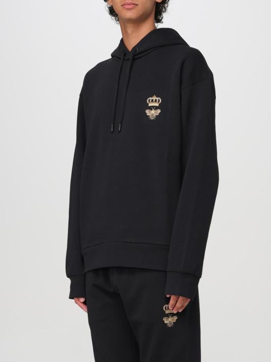 25FW 돌체앤가바나 긴팔 티셔츠 G9ACJZHU7H9 N0000 Black - DOLCE & GABBANA