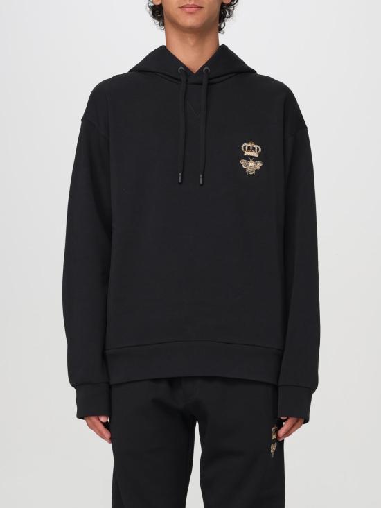 25FW 돌체앤가바나 긴팔 티셔츠 G9ACJZHU7H9 N0000 Black