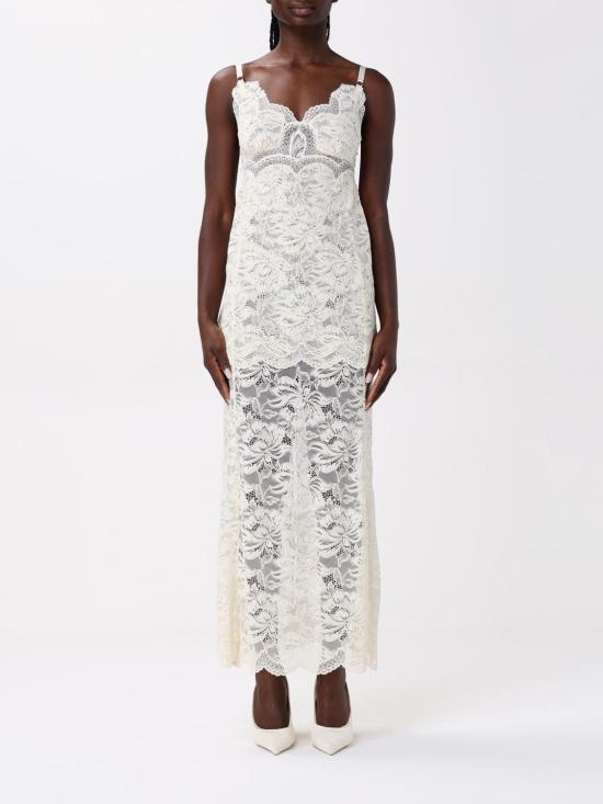 26SS 파코라반 롱 원피스 25PJRO027PA0170 P105 White