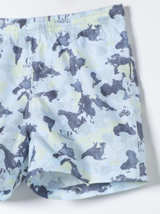 25FW [키즈] 씨피 컴퍼니 스윔팬츠 CUL003L3BA0 84621 Green - C.P. COMPANY