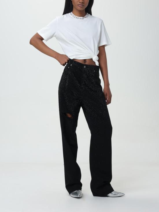 25FW 골든구스 반팔 티셔츠 GWP01220P00067310363 White - GOLDEN GOOSE