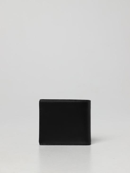 25FW 생로랑 타이니 모노그램 반지갑 6077271JB0E 1000 Black - SAINT LAURENT