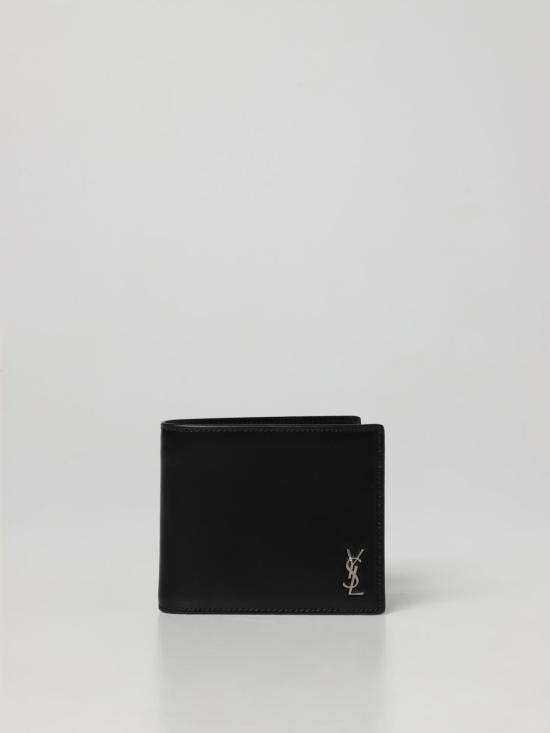 25FW 생로랑 타이니 모노그램 반지갑 6077271JB0E 1000 Black