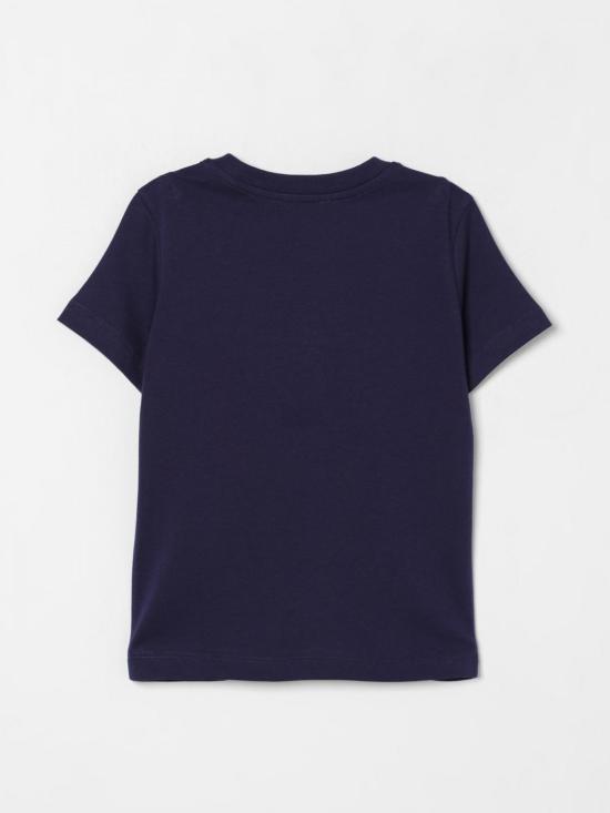 25FW [키즈] 모스키노 티셔츠 HUM059LAA23 40016 Navy - MOSCHINO