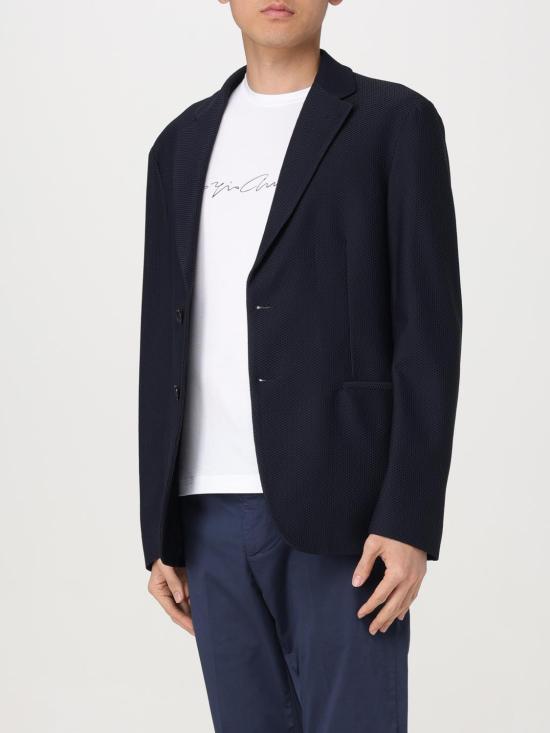 25FW 조르지오 아르마니 수트 자켓 GM000003TE10045 UB109 Blue - GIORGIO ARMANI