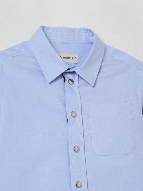 25FW [키즈] 몽클레어 셔츠 2F00001598S2 700 Blue - MONCLER
