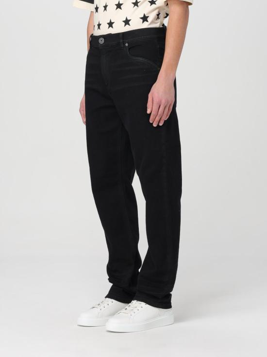 25FW 발망 데님 팬츠 CH1MI070DD96 0PA Black - BALMAIN