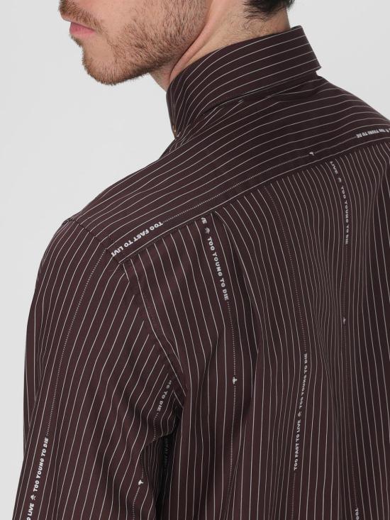 25FW 비비안웨스트우드 셔츠 24010005W009T O205 Brown - VIVIENNE WESTWOOD