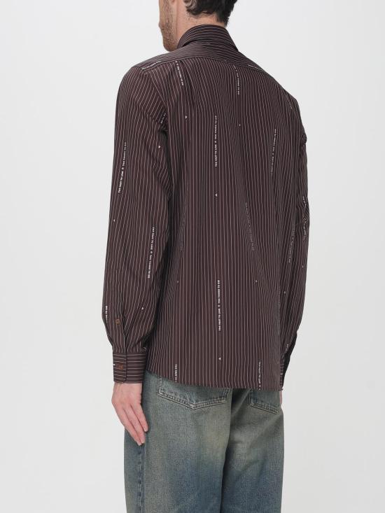 25FW 비비안웨스트우드 셔츠 24010005W009T O205 Brown - VIVIENNE WESTWOOD