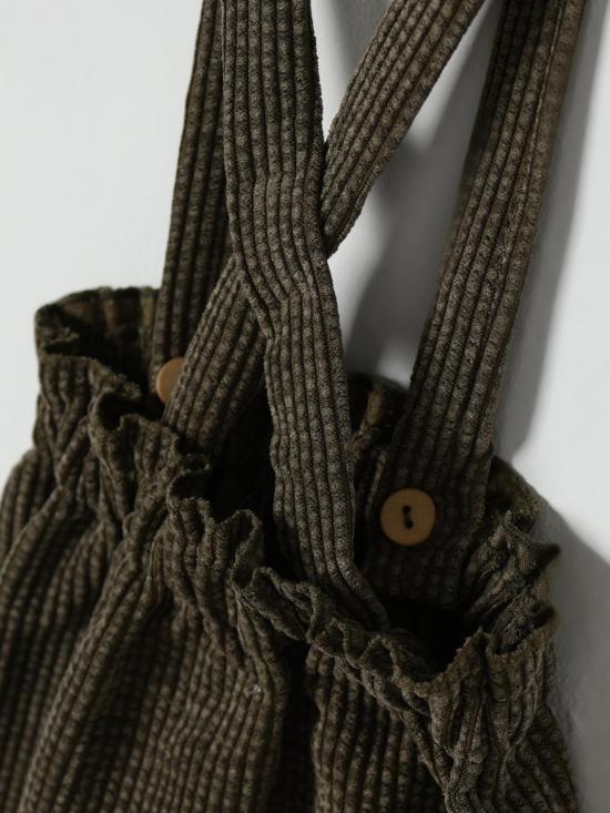 25FW [키즈] 테디 앤 미노우 트레이닝 웨어 A25TST0001V0020 594 Moss Green - TEDDY & MINOU