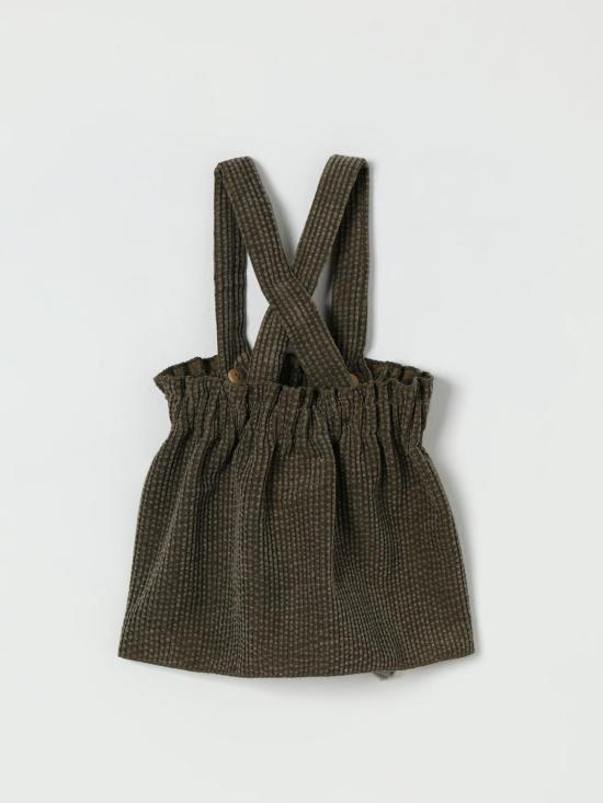 25FW [키즈] 테디 앤 미노우 트레이닝 웨어 A25TST0001V0020 594 Moss Green - TEDDY & MINOU