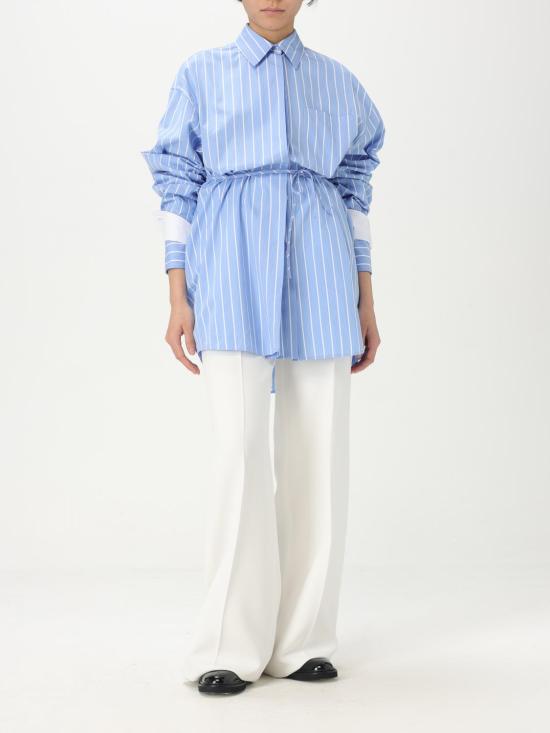 25FW 스포트막스 셔츠 2512191051600 022 Blue - SPORTMAX